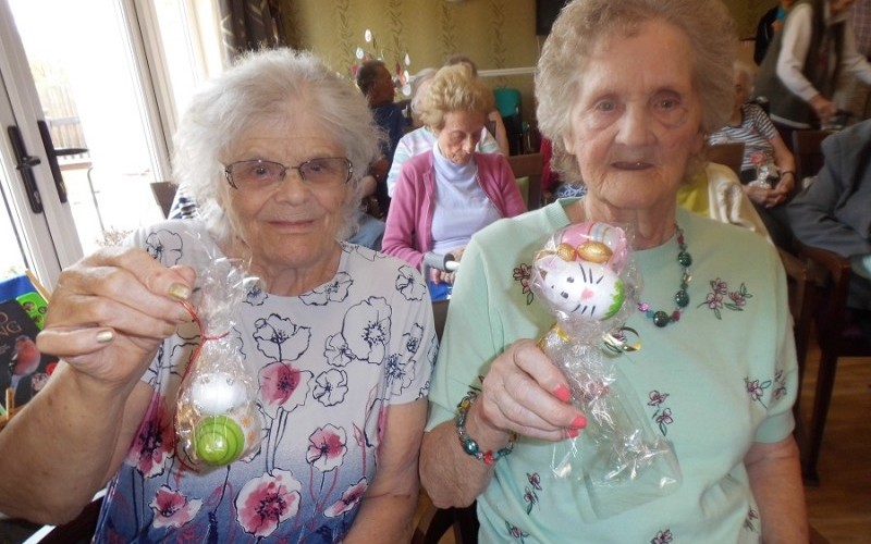 Easter hops into Langford View Care Home in Bicester OSJCT
