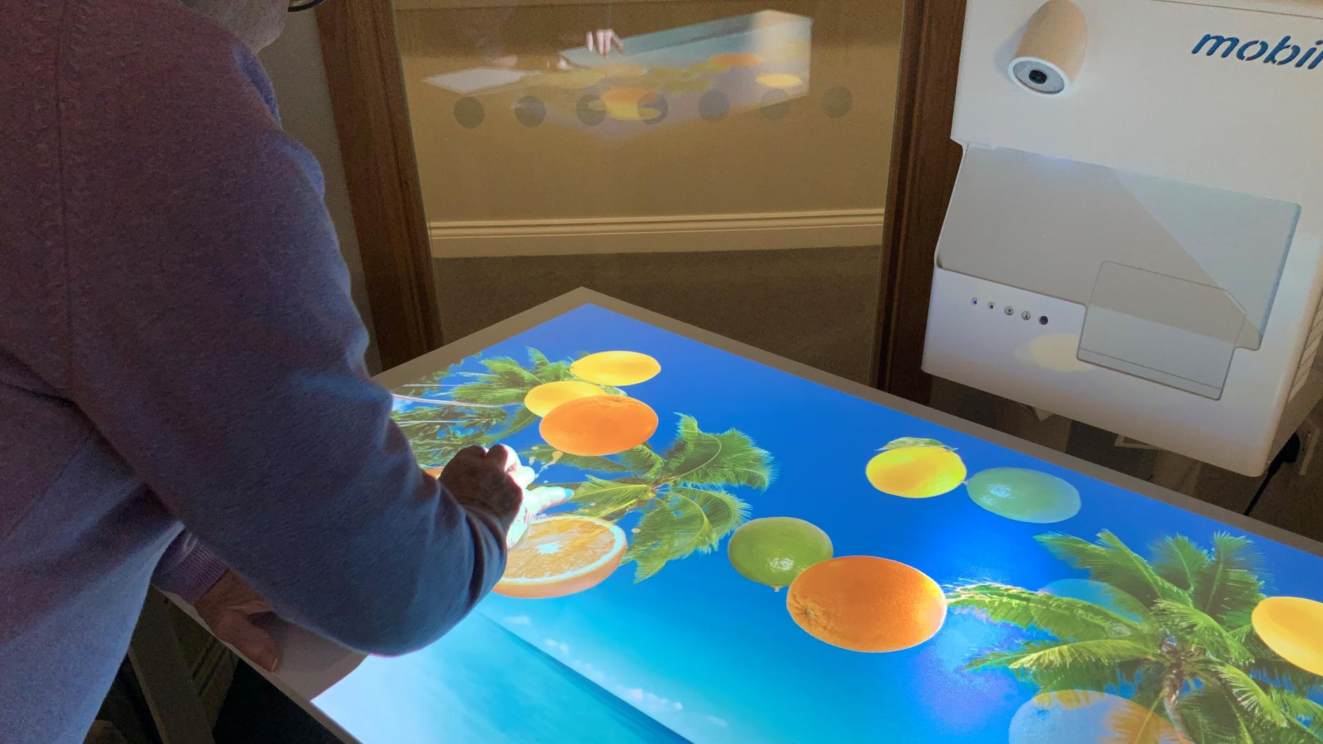 Edwardstow Court residents have been having fun with their magic table ...