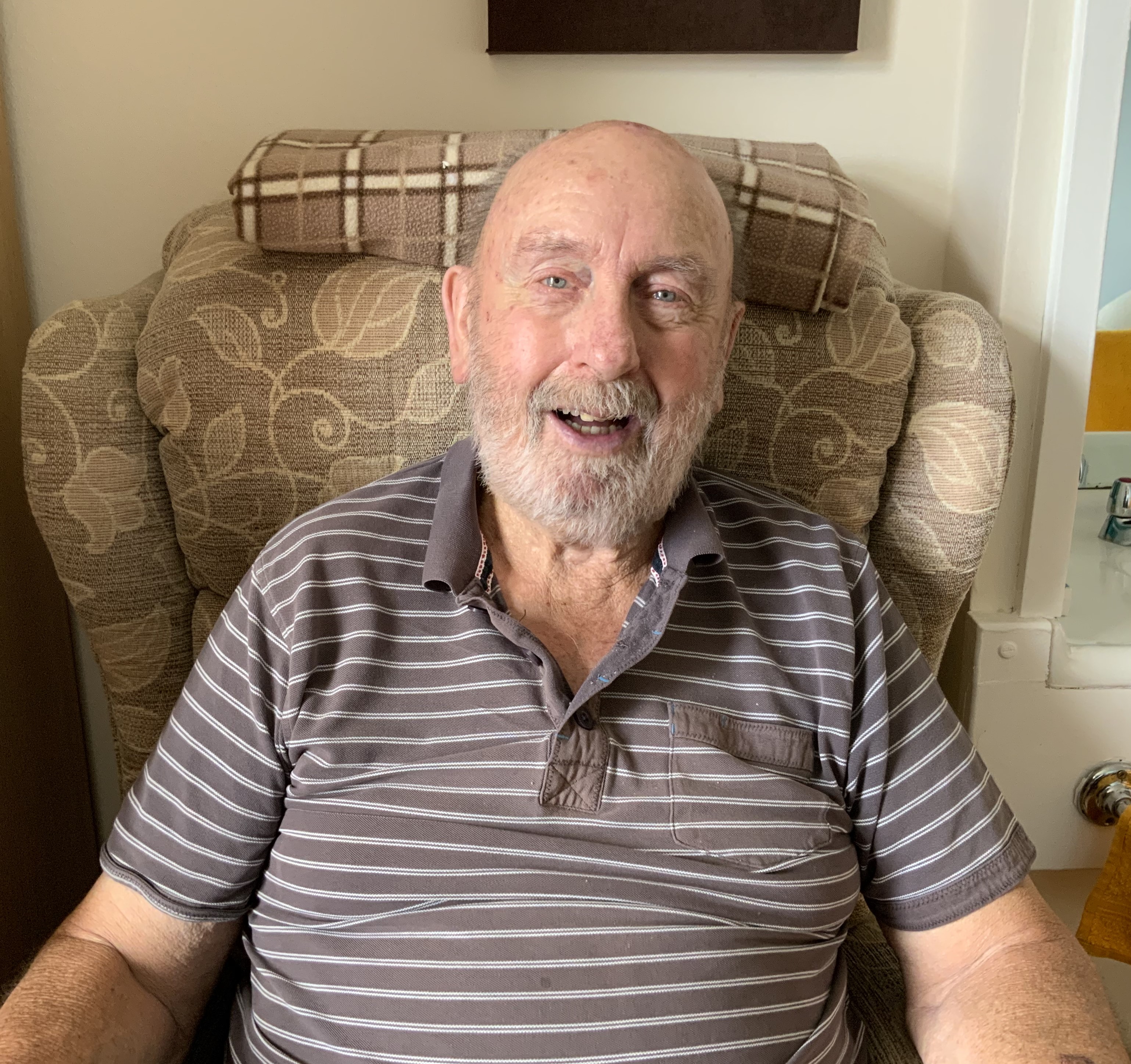 Rodley House nurse Basil back to health