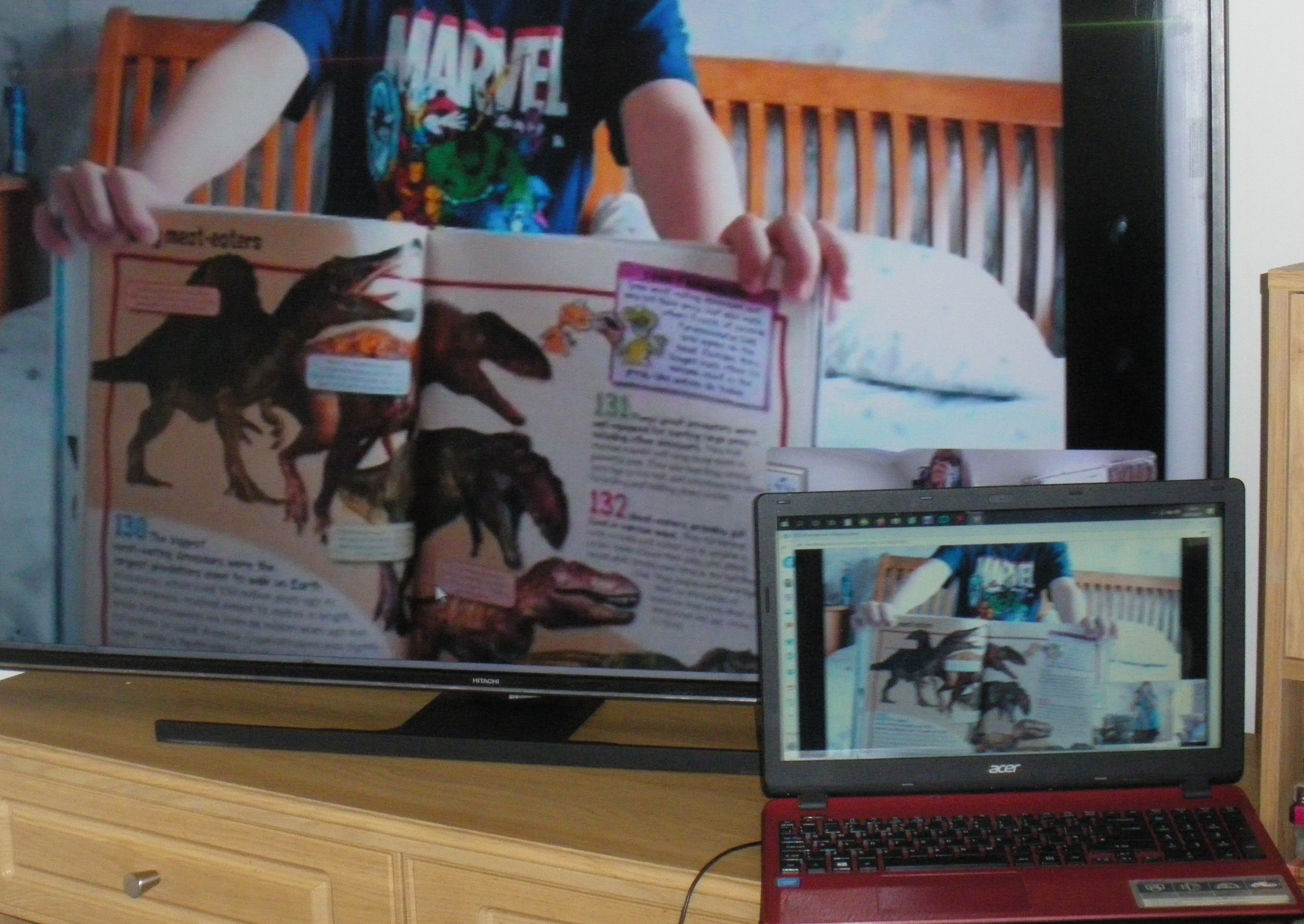 Charlie's talk on dinosaurs