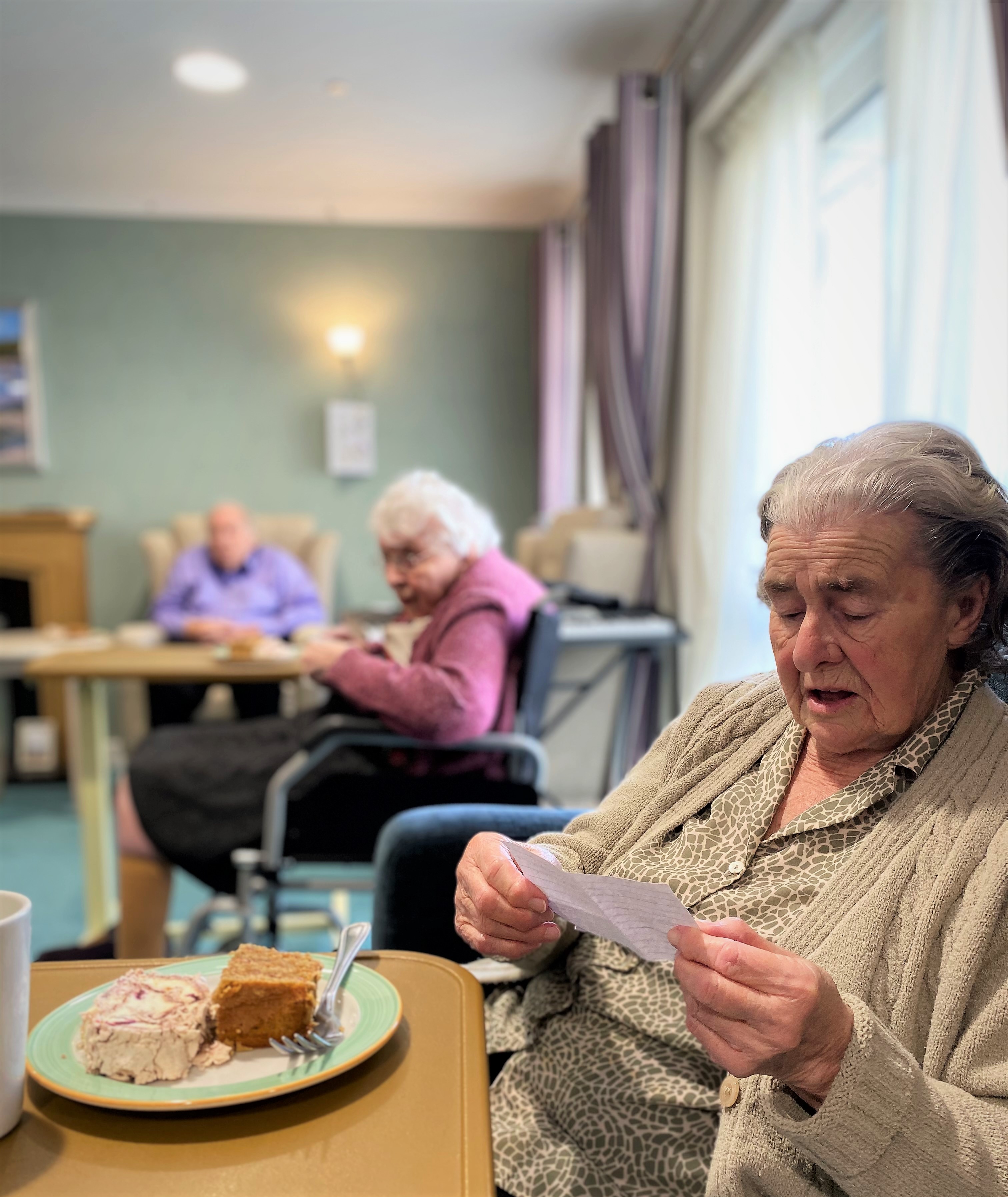 Residents at Grace Care Centre