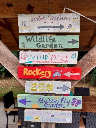 Garden signage