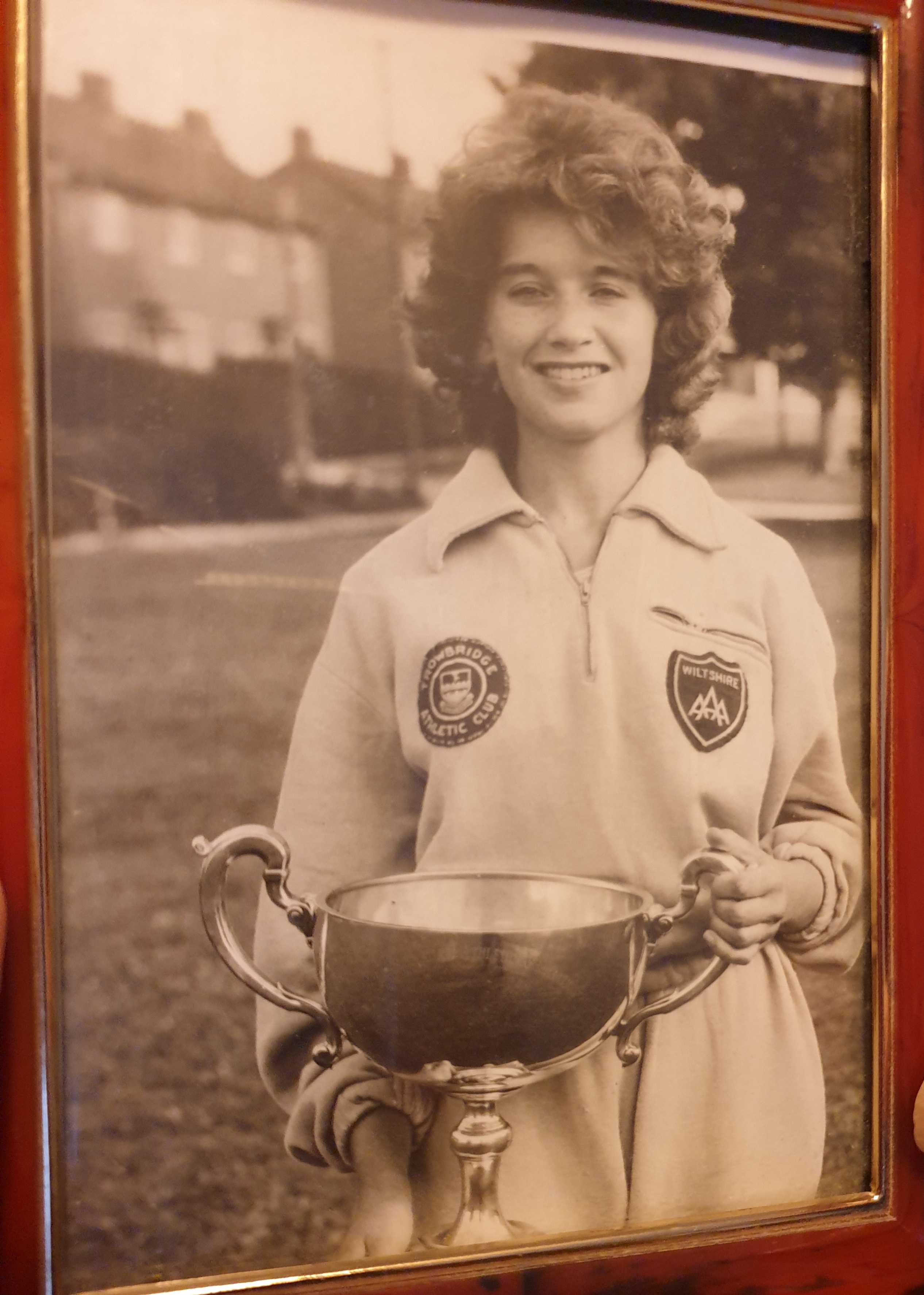 Judy Farr as a young athlete