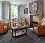 A sitting room at Bemerton Lodge