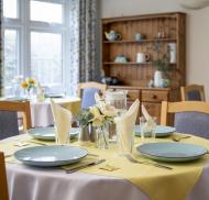 Sir Aubrey Ward House dining room