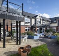 Sir Aubrey Ward House garden