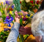 Flower arranging