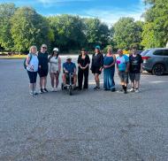 Ridgeway House community goes the extra mile to raise £930 for residents