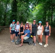 Ridgeway House community goes the extra mile to raise £930 for residents