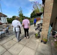 Ridgeway House community goes the extra mile to raise £930 for residents