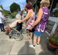Ridgeway House community goes the extra mile to raise £930 for residents