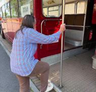 Edwardstow Court residents board restored vintage bus