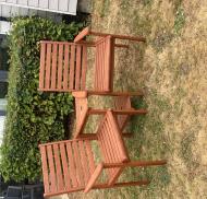 Newly restored companion seating for residents