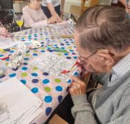 Celebrating Art in Care Homes Day at Windsor Street Care Centre 