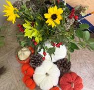 Autumn colours bring creativity to St Wilfrid’s Priory