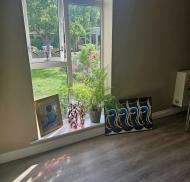 Residents at Goodson Lodge proudly showcased their artistic talents 