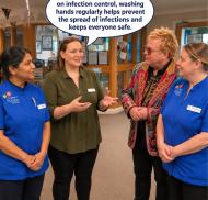 Jubilee Lodge champions infection prevention week 