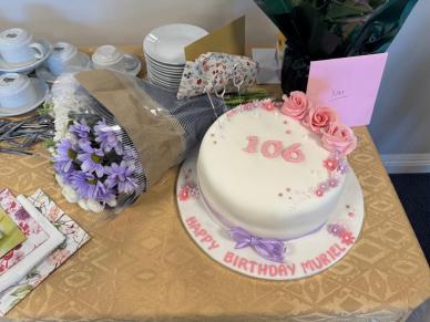 Muriel's 106th Birthday Cake