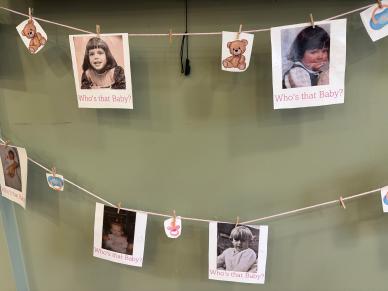 “Guess the Baby Photo” activity