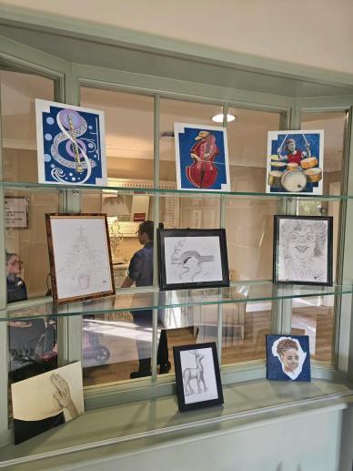 Goodson Lodge residents art exhibition