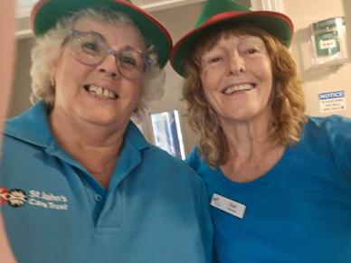 Goodson Lodge staff enjoying the Oktoberfest celebrations