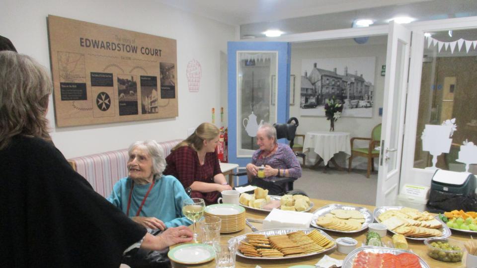 cheese and wine Edwardstow Court