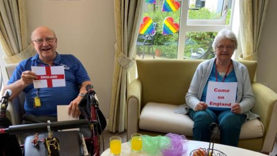 Goodson supports England