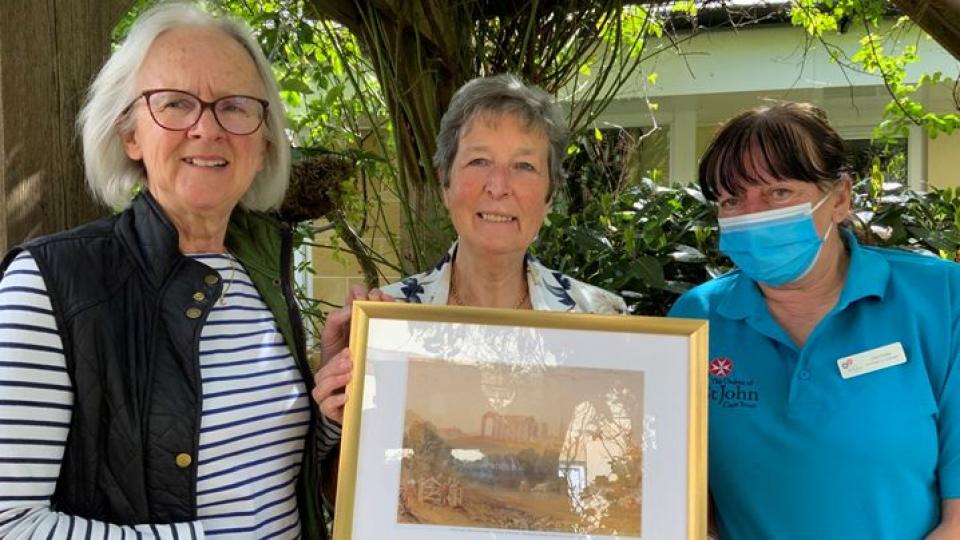 Turner Print received from the museum