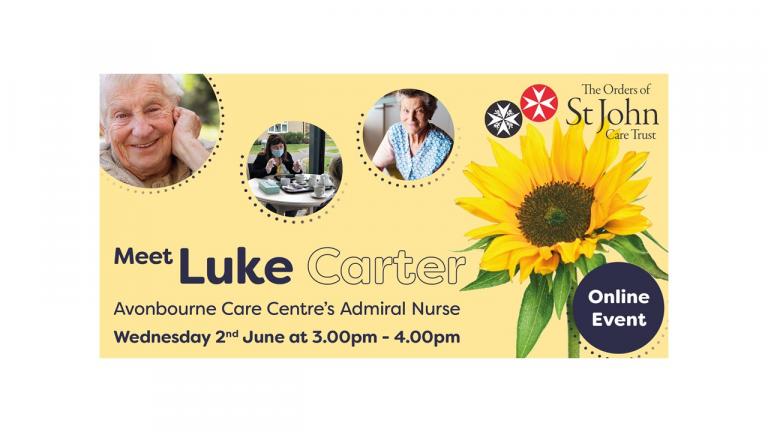 Admiral nurse event banner