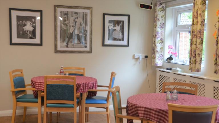 Dining room at Bemerton Lodge