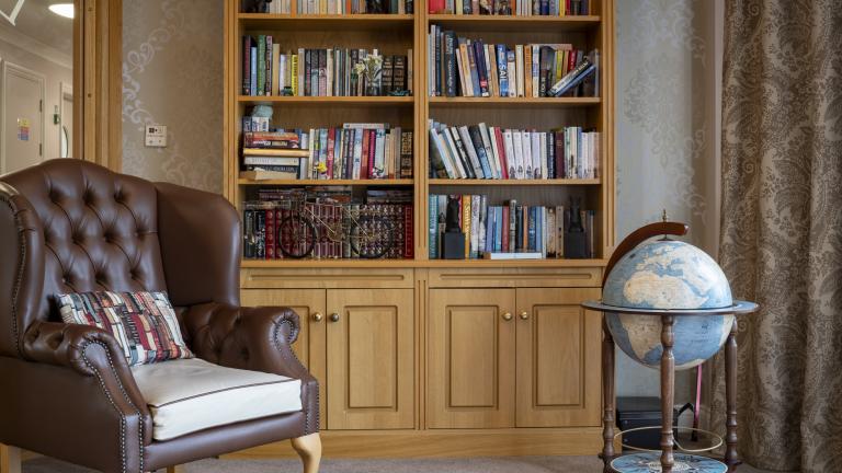 Library at Goodson Lodge