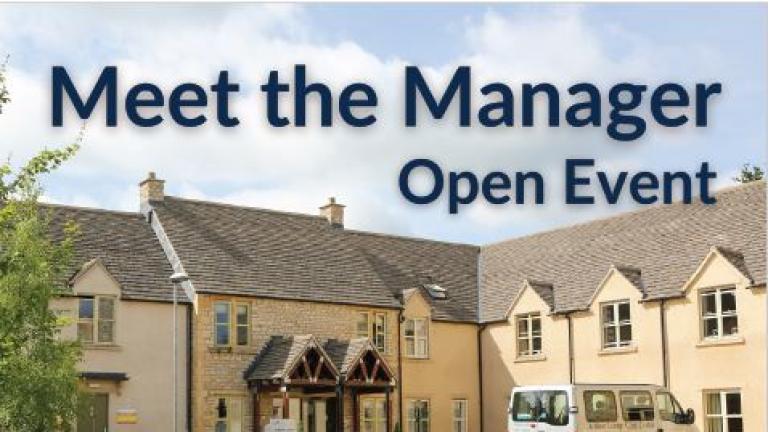 Jubilee Lodge Meet the Manager Open Event poster