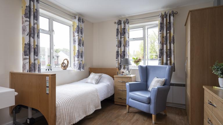 Marston Court bedroom