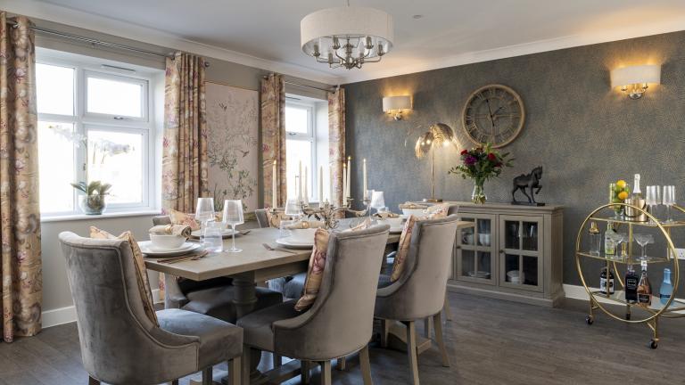 Grace Care Centre dining room