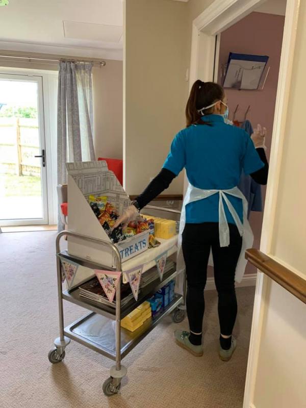 Treats Trolley at The Lakes Care Centre