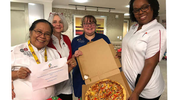 Decorative Holmes and Thee Flower Man donation