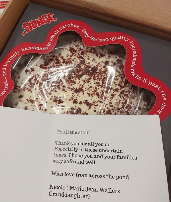 Yummy treat donations!