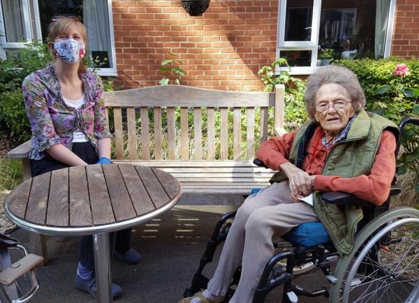 Socially distanced visits!