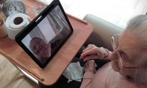 Friendship through technology at Grevill House