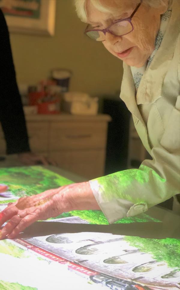 Grace Care Centre reaps benefits of innovative Magic Table