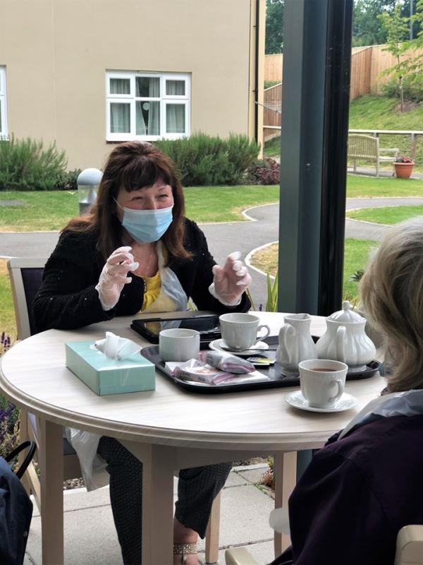 Loved ones reunited at Grace Care Centre