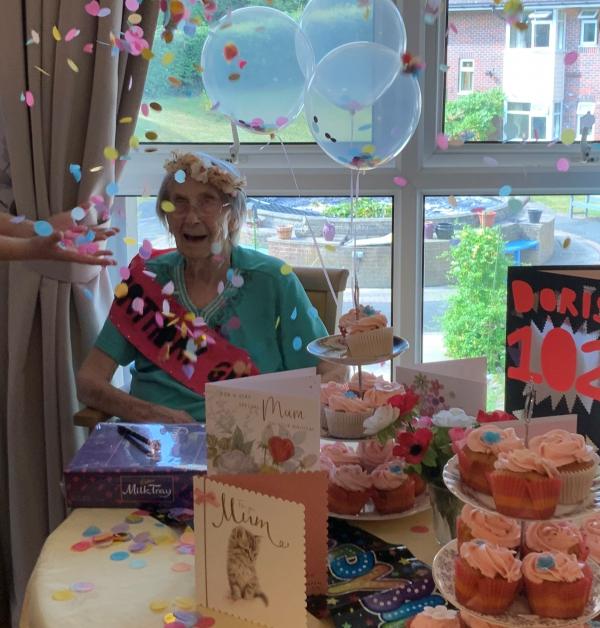 Doris celebrates 102nd birthday 