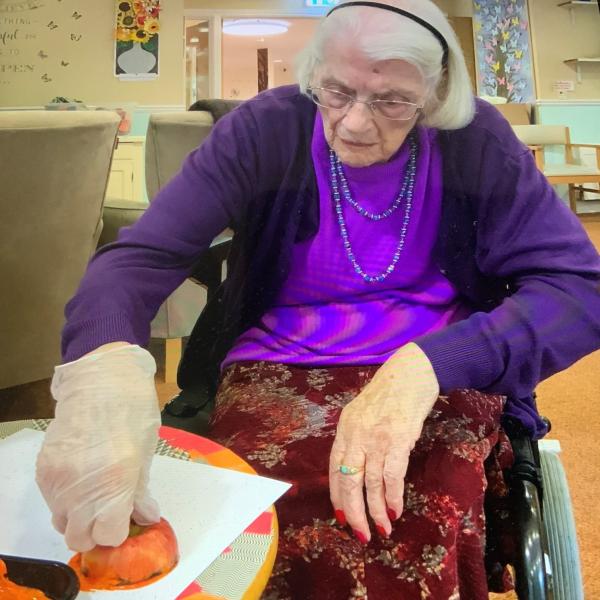 Autumnal apple prints