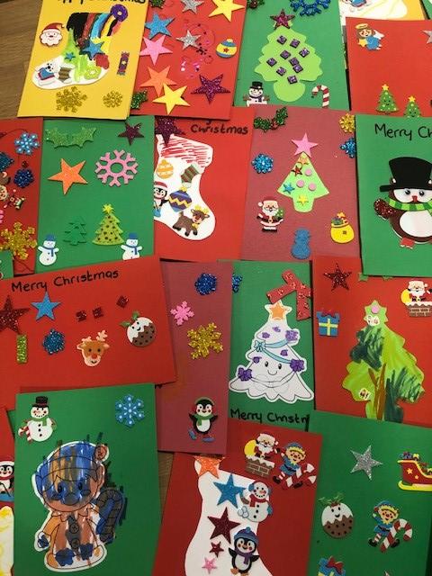Christmas cards from Cricklade Pre-school