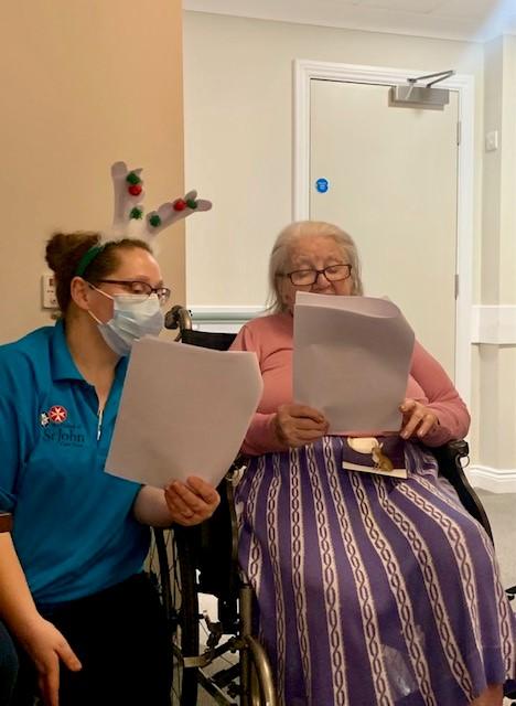 Virtual Christmas carols at Edwardstow Court