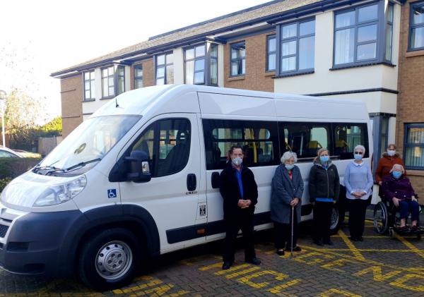 Millbrook Lodge’s new minibus