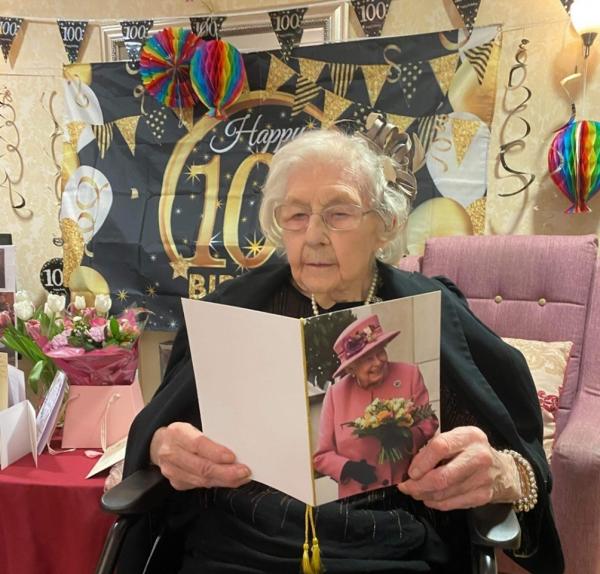 Sheila celebrates her 100th birthday