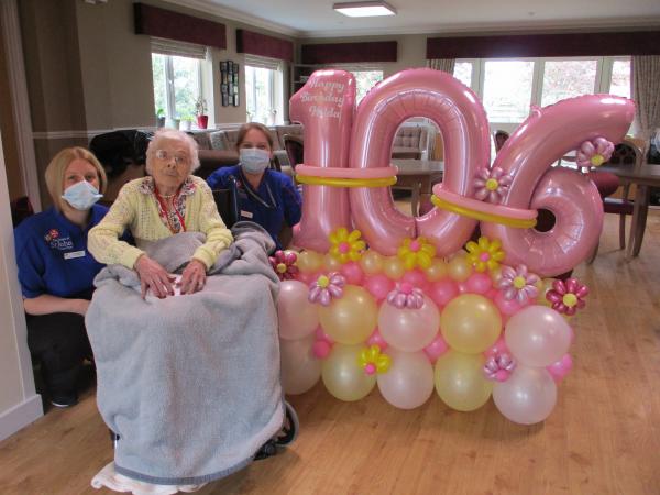 Hilda's 106th birthday!