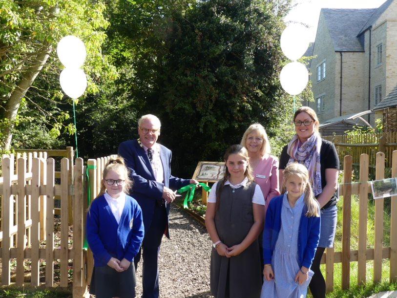 Woodland walk opening 