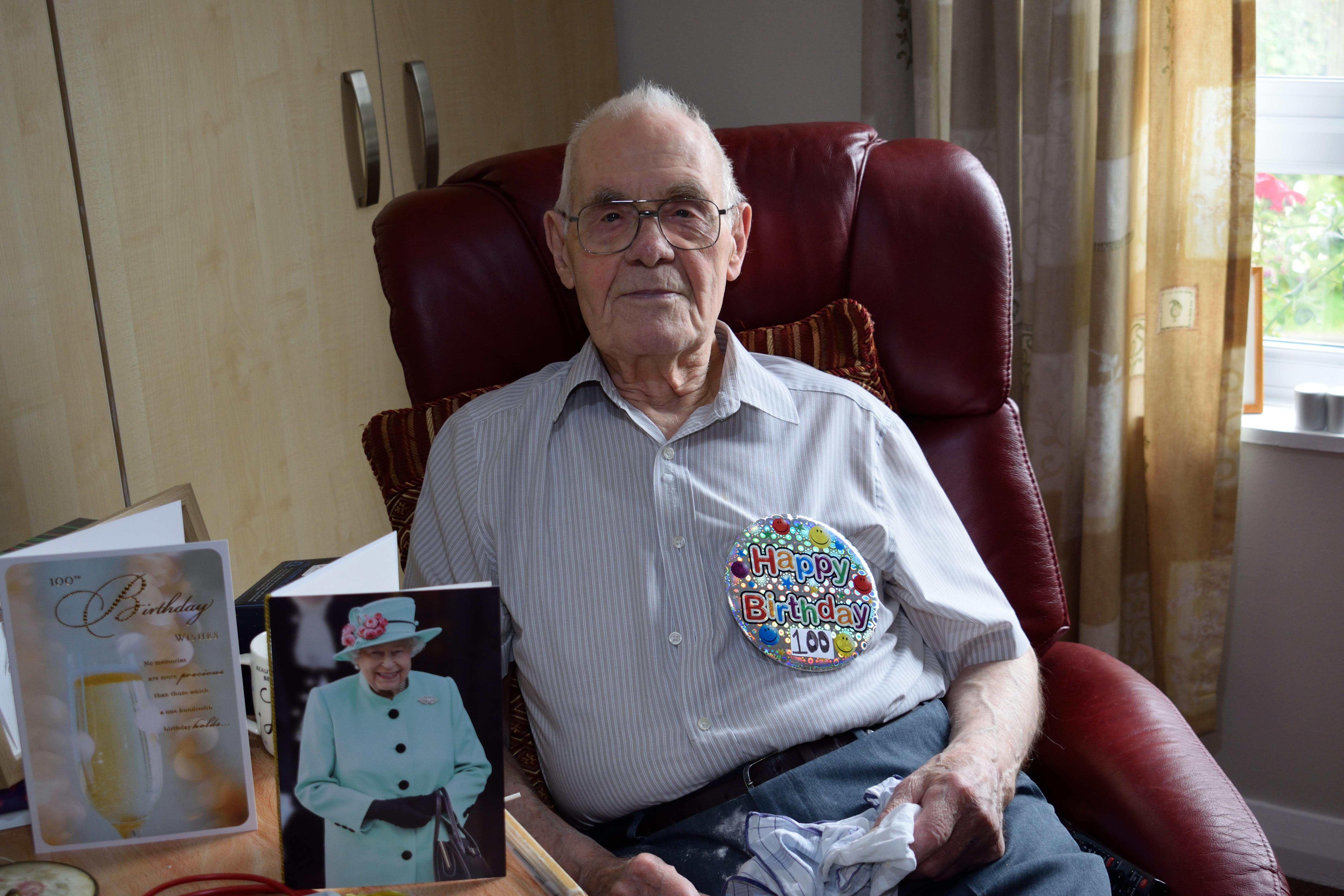 100-year-old Ernie
